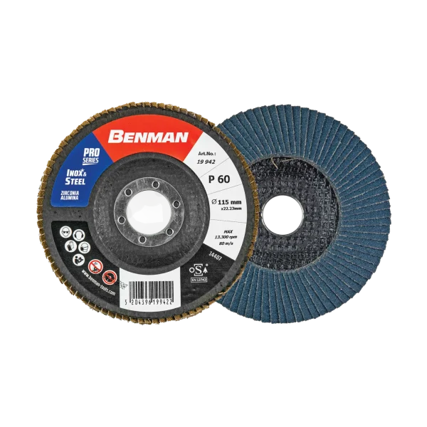 ΔΙΣΚΟΣ ΦΤΕΡΩΤΟΣ BENMAN PROFESSIONAL ΚΟΥΡΜΠΑ 115 x 40