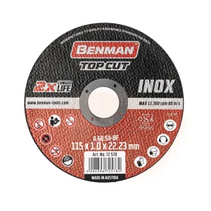 DISKOS KOPIS INOXCD TOPCUT BENMAN 125x10mm