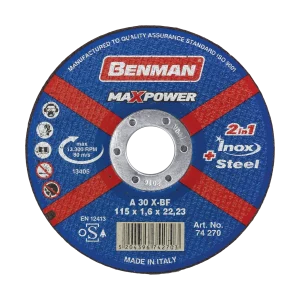 DISKOS KOPIS SIDIROYINOX MAXPOWER BENMAN 230x2 5mm