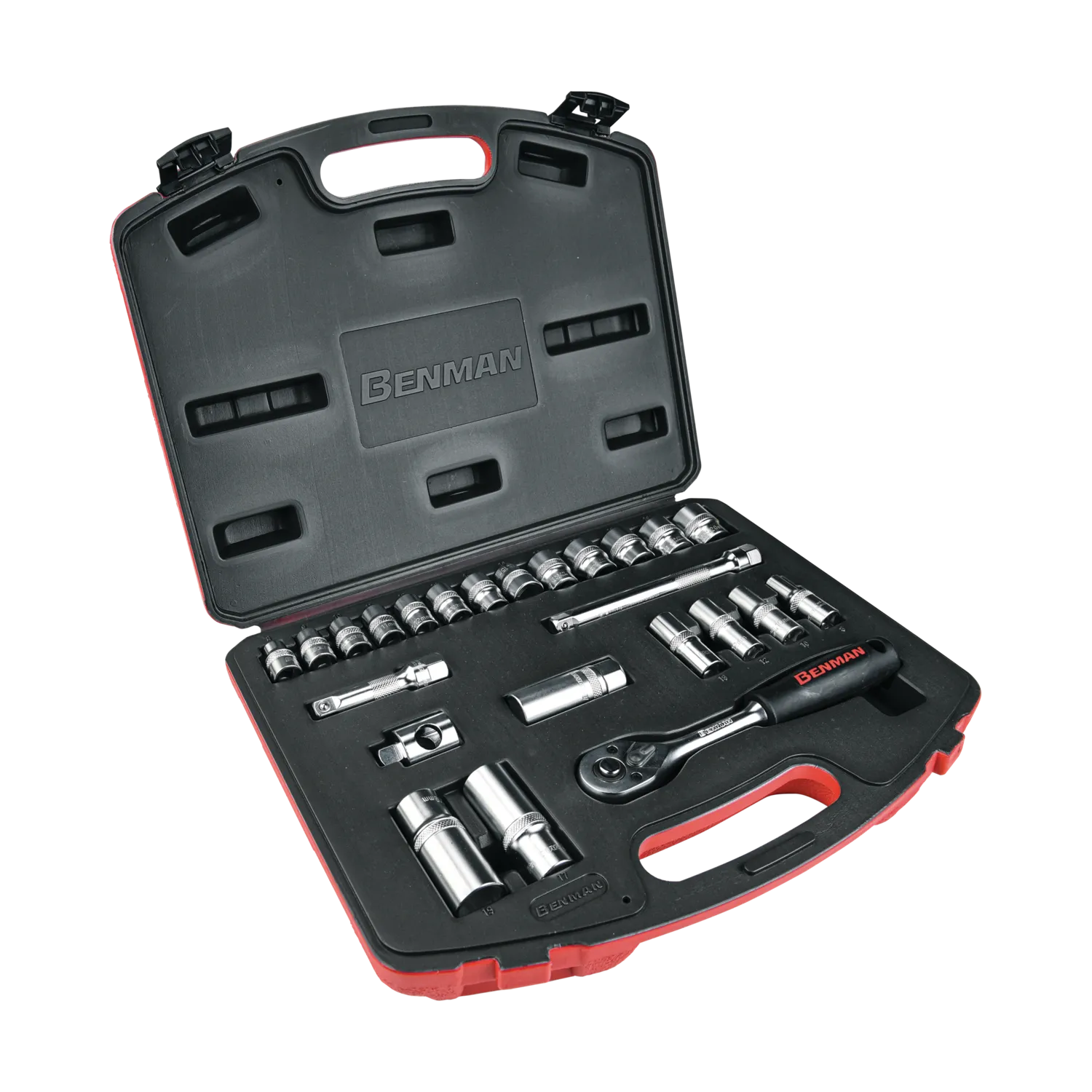 ΚΑΣΣΕΤΙΝΑ ΣΕΤ 24τεμ ΚΑΡΥΔΑΚΙΑ BENMAN 3/8'' ΚΑΣΣΕΤΙΝΑ ΣΕΤ 24τεμ ΚΑΡΥΔΑΚΙΑ BENMAN 3/8''