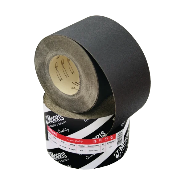 ΠΑΤΟΧΑΡΤΟ ΡΟΛΟ ΜΑΥΡΟ PC 218 E, 115mm x 25m 060Κ,  MORRIS