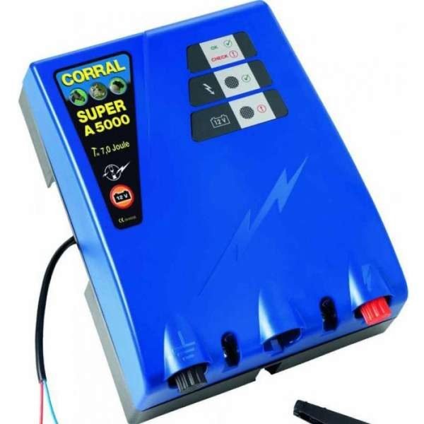 Ηλεκτρικός Φράχτης Μπαταρίας 12V, 40Km/ 11.5KV/ 7 Joule