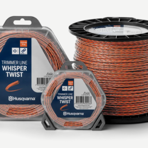 Μεσινέζα Husqvarna Whisper Twist 2,4 mm / 210 m Πορτοκαλί / Μαύρη