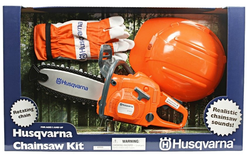 Παιχνίδι Κιτ Αλυσοπρίονο Husqvarna (χωρίς μπαταρία) Παιχνίδι Κιτ Αλυσοπρίονο Husqvarna (χωρίς μπαταρία)